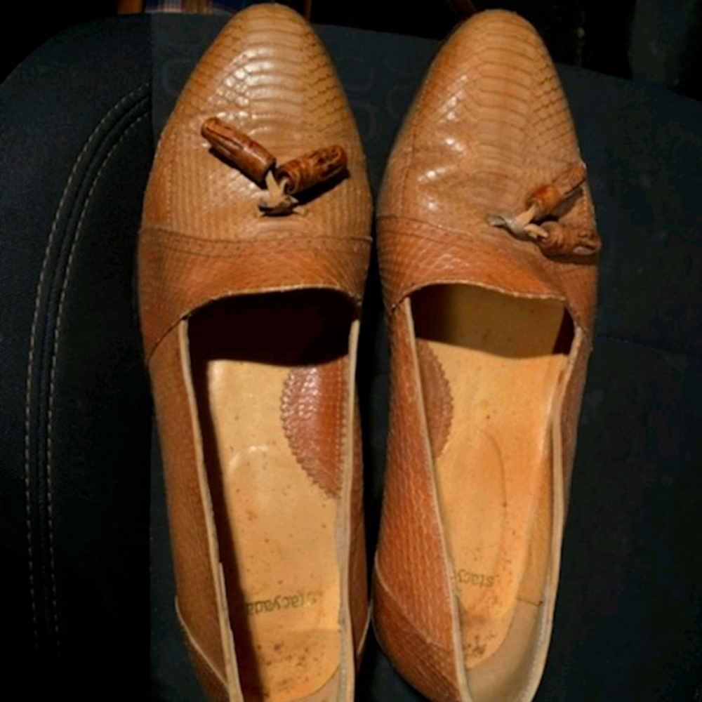 Stacy adams real snake skin dress shoes